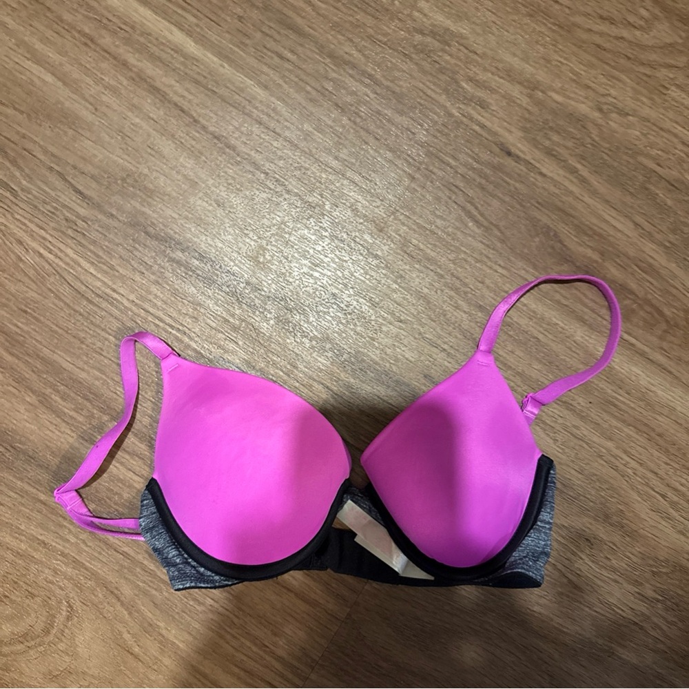 Victoria's Secret 36B Everywhere Push Up Bra Size 32b sexy minimalist mature